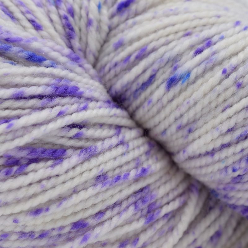 yarn bibi yarn bibi twist electric purple bright speckled 965987