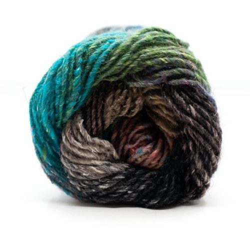 yarn noro silk garden 401 turquoise brown pink discontinued 4547257028266 873485