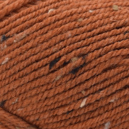 yarn plymouth yarns encore tweed t456 spiced pumpkin 627996