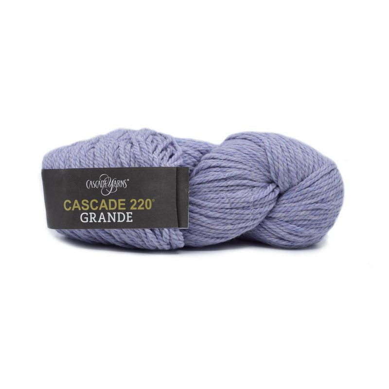 yarn cascade yarns 220 grande 2422 lavender heather 524105