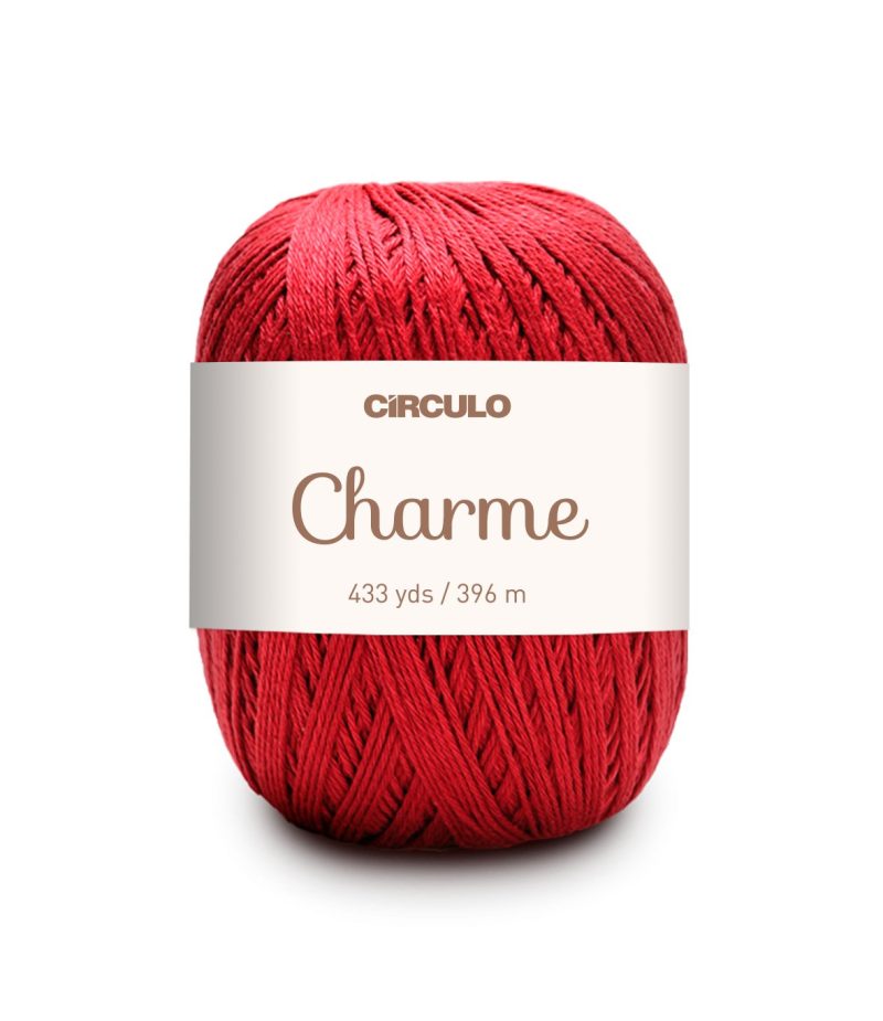 yarn circulo yarns charme 3402 circulo red 101849