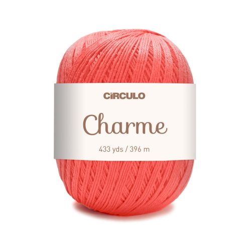 yarn circulo yarns charme 4004 coral 381847