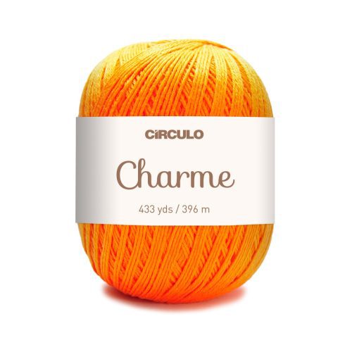 yarn circulo yarns charme 4456 orange 299376