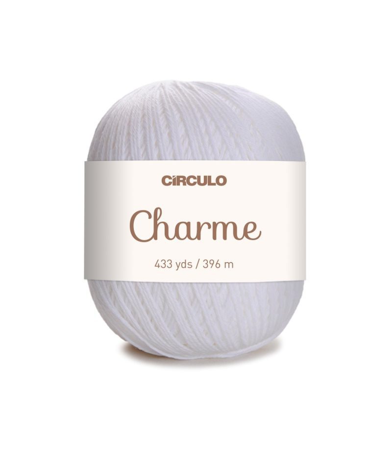 yarn circulo yarns charme 8001 white 541352