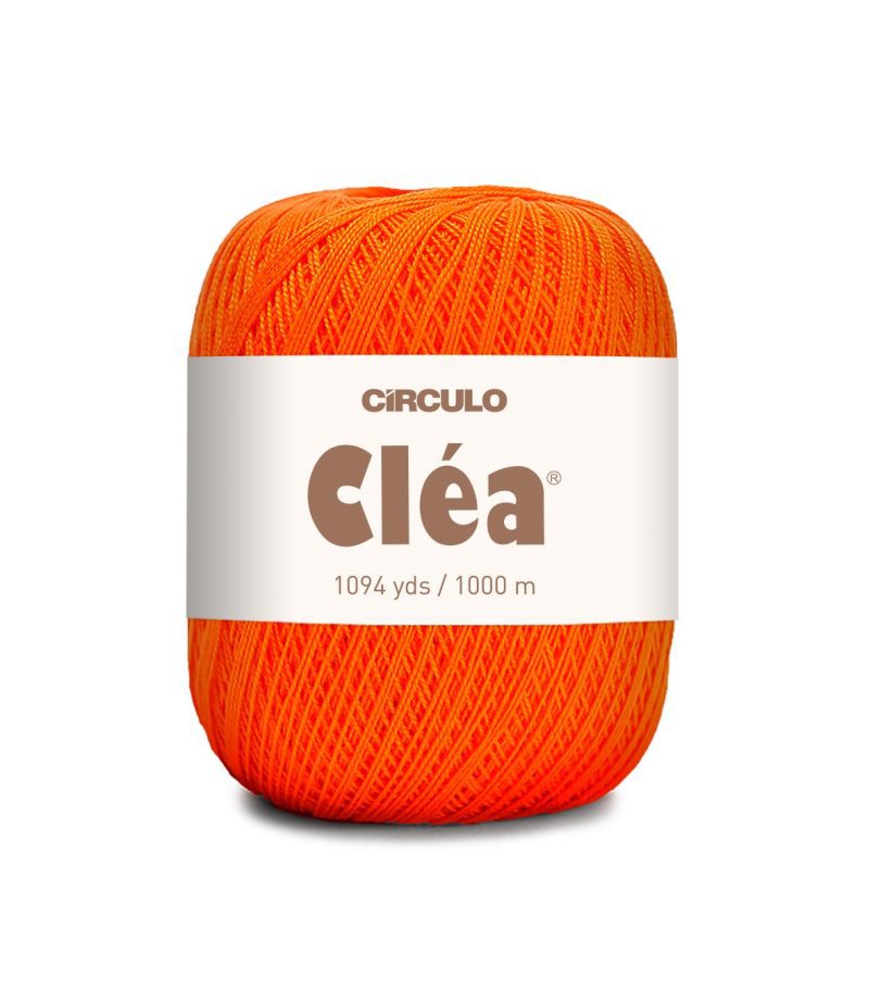 yarn circulo yarns clea 4445 tangerine 415994