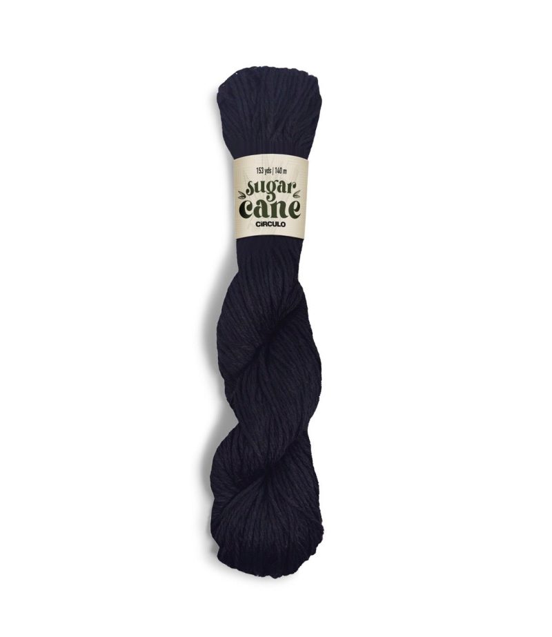 yarn circulo yarns sugar cane 8990 black 7891113126434 921191