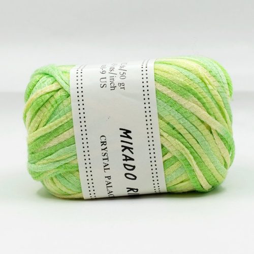 yarn crystal palace mikado ribbon multi key lime 9240 51020842 358115