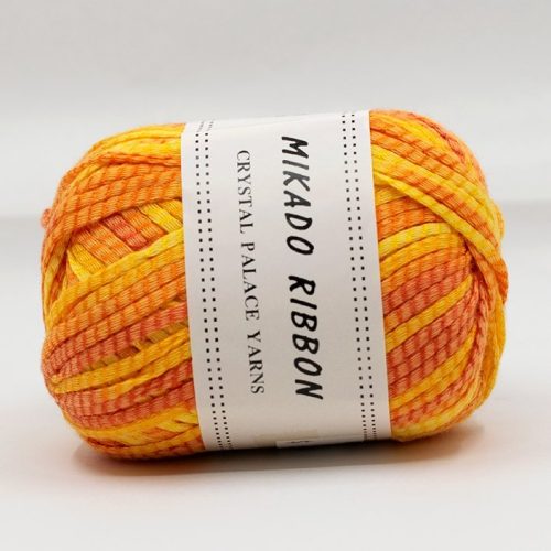 yarn crystal palace mikado ribbon multi orange crush 9238 51807274 684413