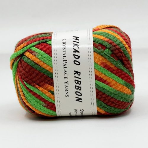 yarn crystal palace mikado ribbon multi turning leaves 9533 50562090 593136