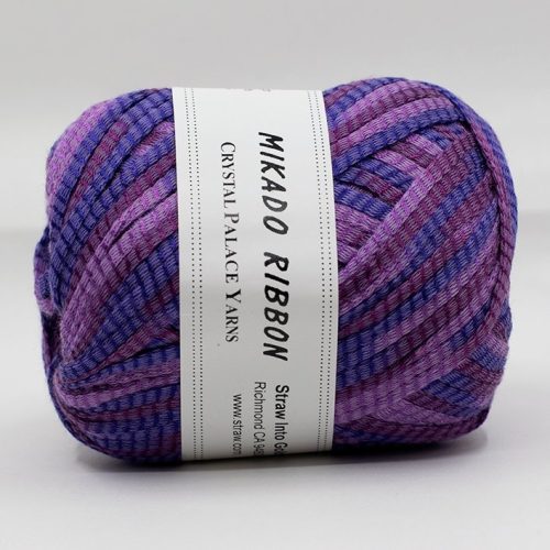 yarn crystal palace mikado ribbon multi violets 7303 30147626 396105