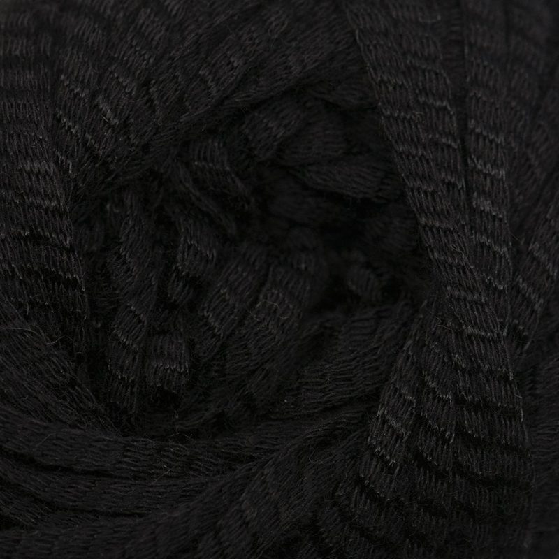 yarn crystal palace mikado ribbon solid black 1804 61506602 467309