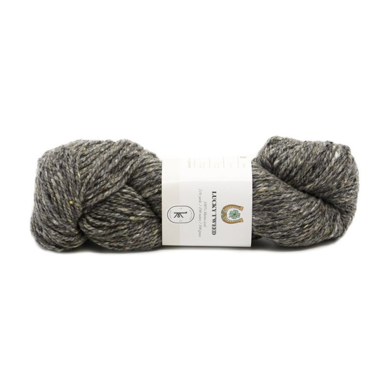 yarn kelbourne woolens lucky tweed 6 black 8106550309838 901407