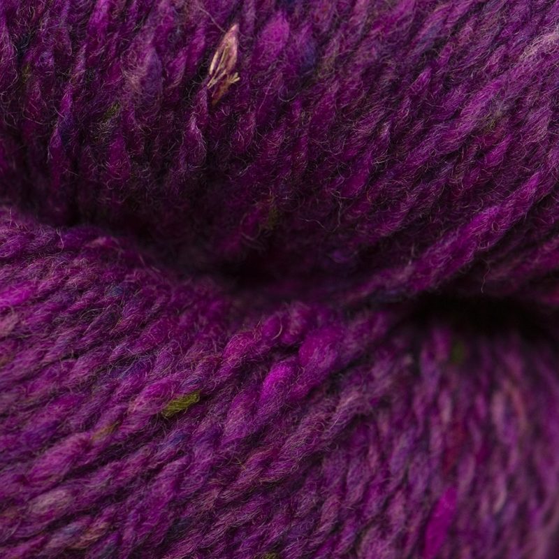 yarn kelbourne woolens lucky tweed 655 magenta 8106550310896 979585