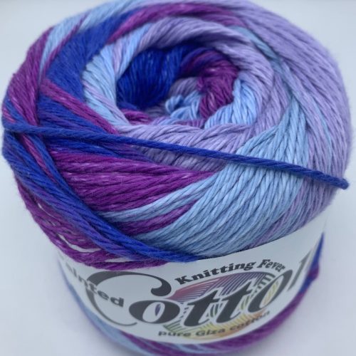 yarn knitting fever painted cotton 4 levander by day 841275130128 778661