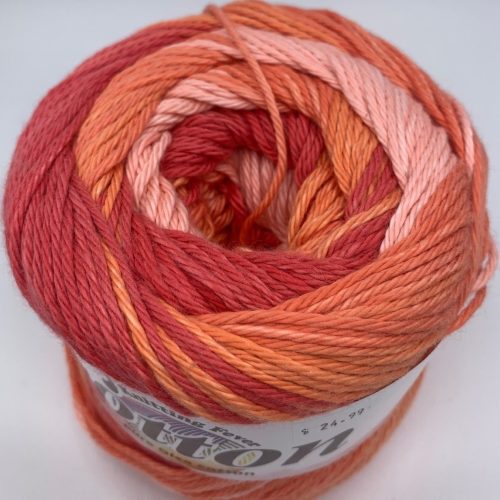 yarn knitting fever painted cotton 5 cairo sunset 841275130135 254955