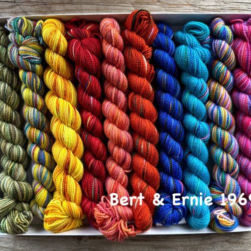 yarn koigu koigu kpppm pencil box sets bert ernie 1969 420993