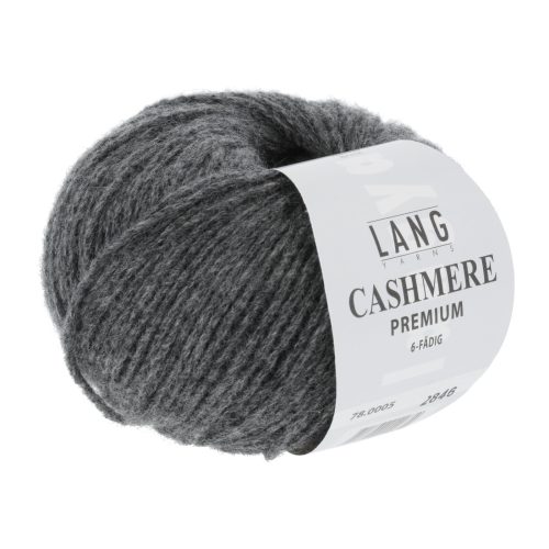 yarn lang cashmere premium 5 grey melange 673585