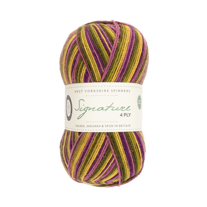 yarn west yorkshire spinners signature 4 ply 811 passion fruit cooler 5053682068115 401434