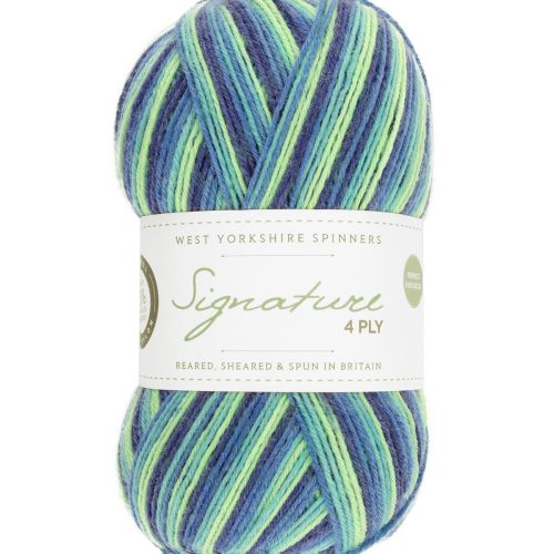 yarn west yorkshire spinners signature 4 ply 831 blue lagoon 5053682068313 628964