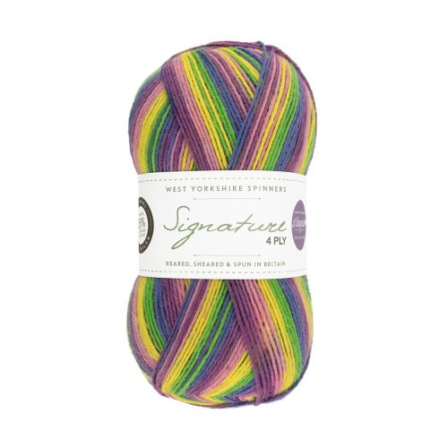 yarn west yorkshire spinners signature 4 ply 872 wild flower 5053682068726 711935