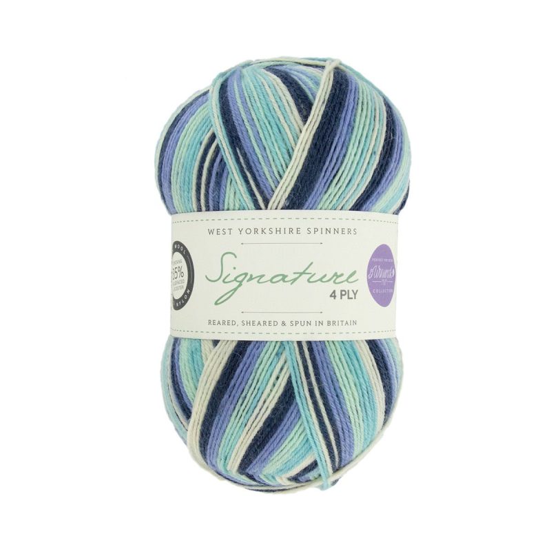 yarn west yorkshire spinners signature 4 ply 878 winter icicle 5053682068788 829102